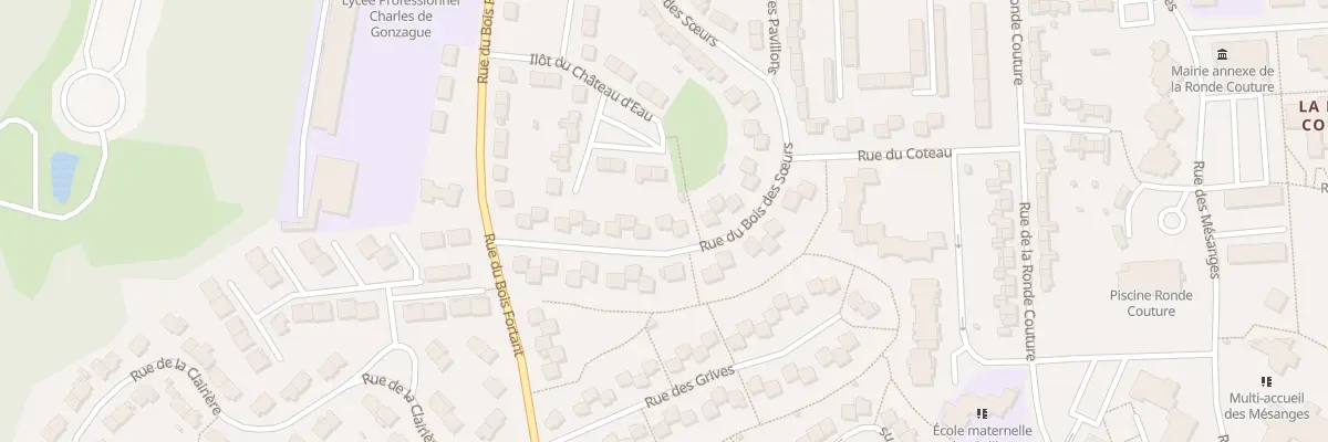 Plan du 50 Rue du Bois des Soeurs à Charleville-Mézières