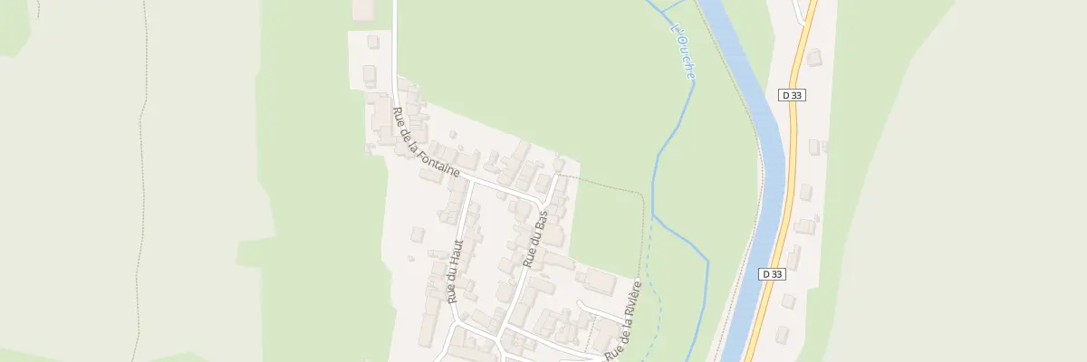 Plan du 26 Rue du Bas à Veuvey-sur-Ouche