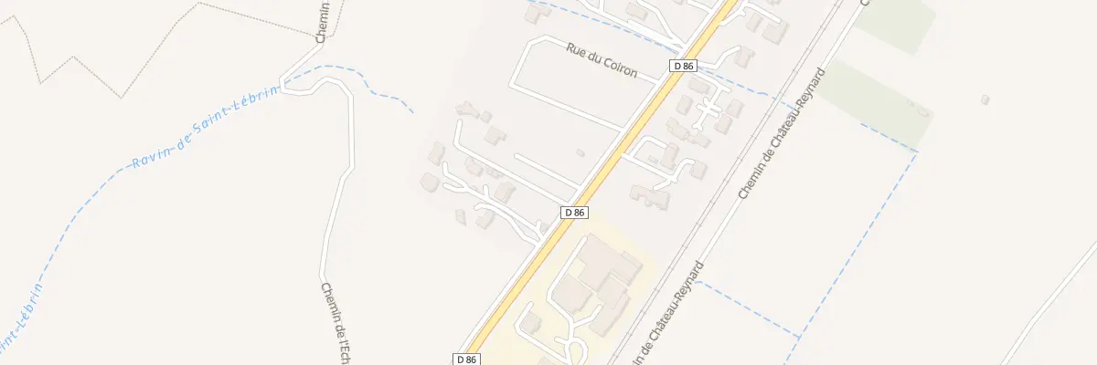 Plan du 1 La Roche à Rochemaure