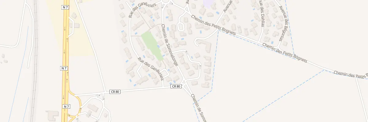 Plan du 9000 Lot Les Canaux à Donzère