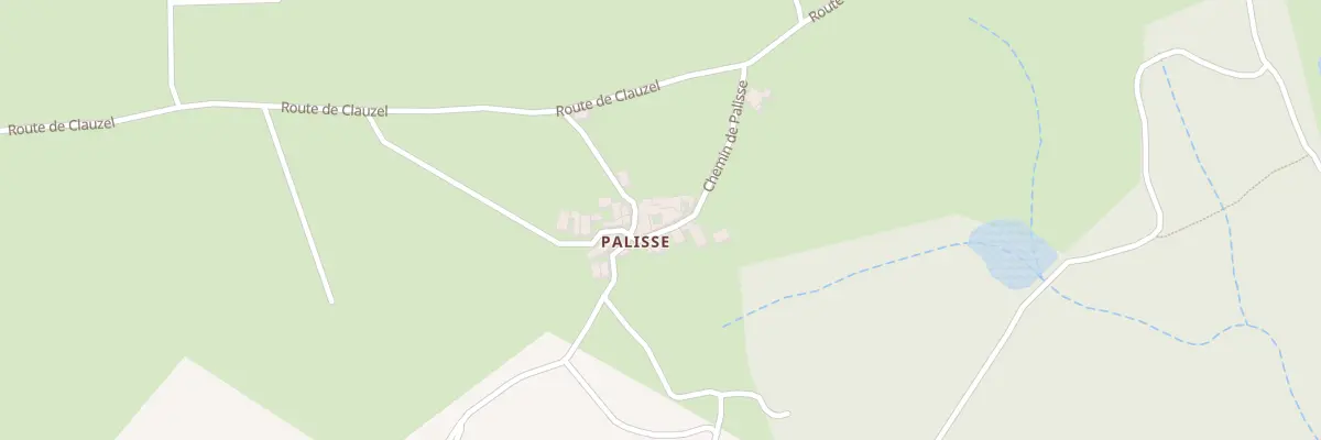 Plan du 130 Che de Palisse à Colombier-le-Vieux