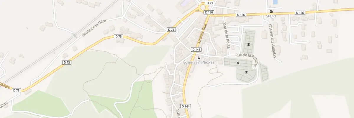 Plan du 14 Rue du Portail à Châteauneuf-du-Rhône