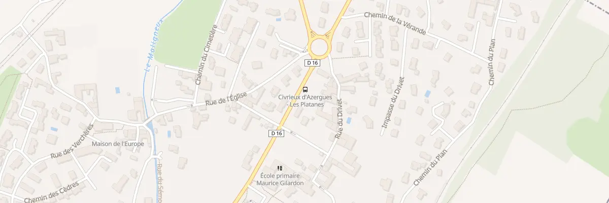 Plan du 107 Rue des Iles à Civrieux-d’Azergues