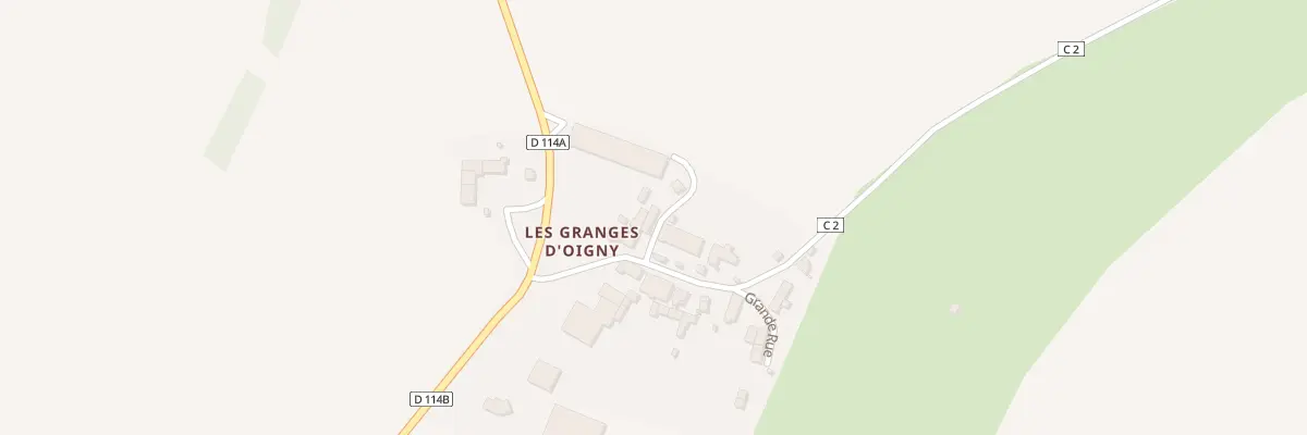 Plan du 5007 Les Granges à Oigny