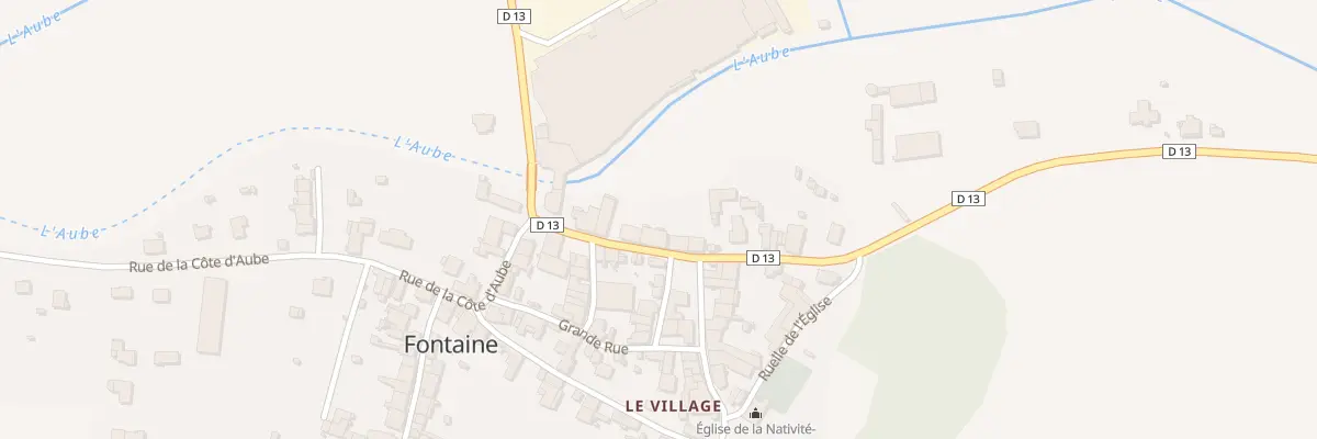 Plan du 3 Rue des Moulins à Fontaine