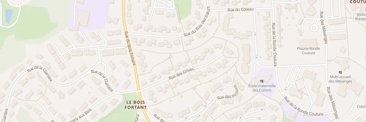 Plan du 19 Rue des Grives à Charleville-Mézières