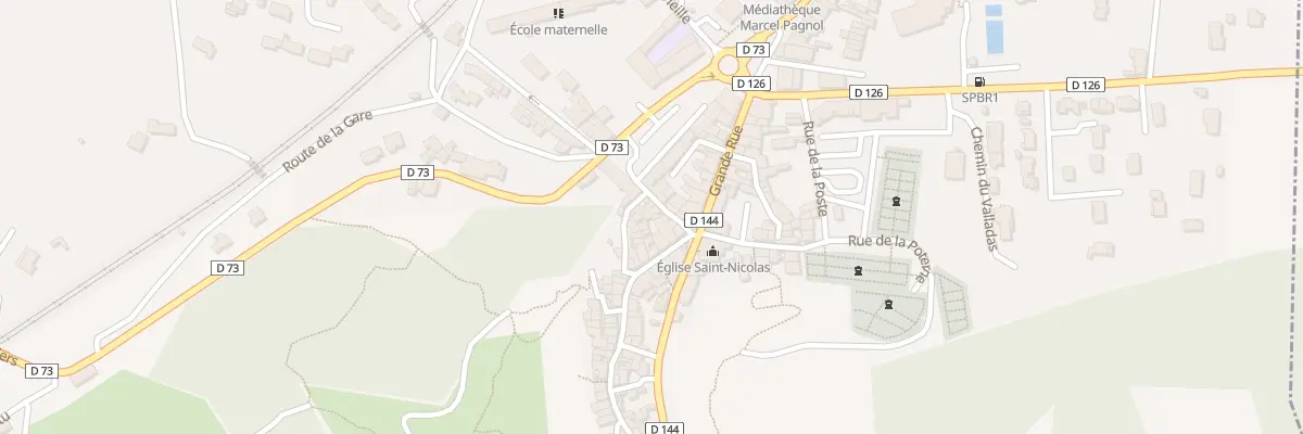 Plan du 5 Rue de la Combe à Châteauneuf-du-Rhône