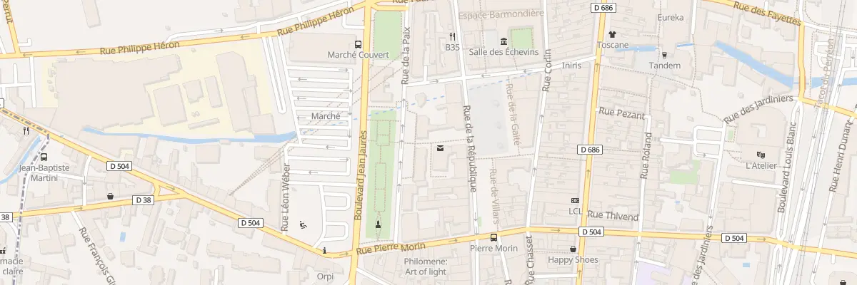 Plan du 152 Rue de la Paix à Villefranche-sur-Saône