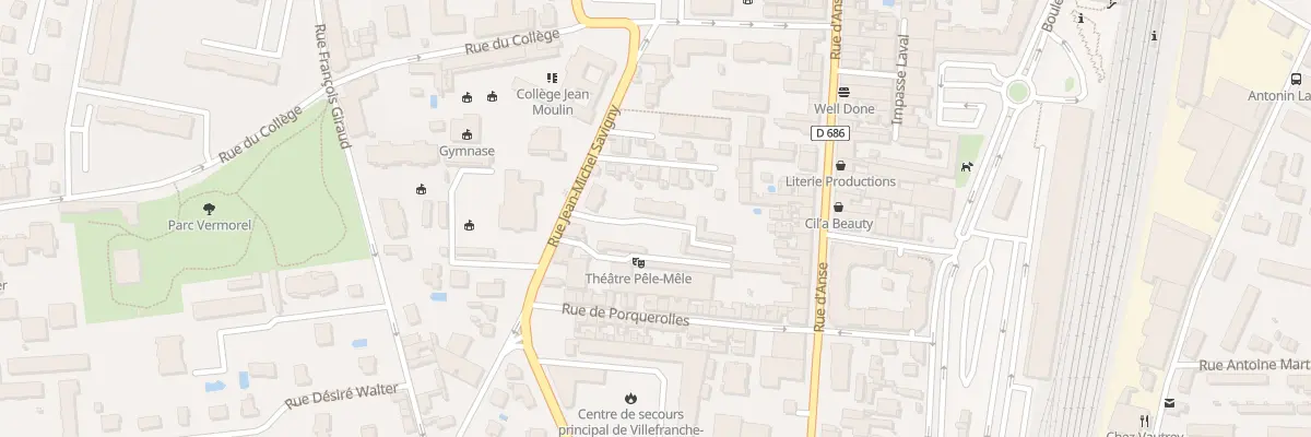 Plan du 133 Rue Jean-Michel Savigny à Villefranche-sur-Saône