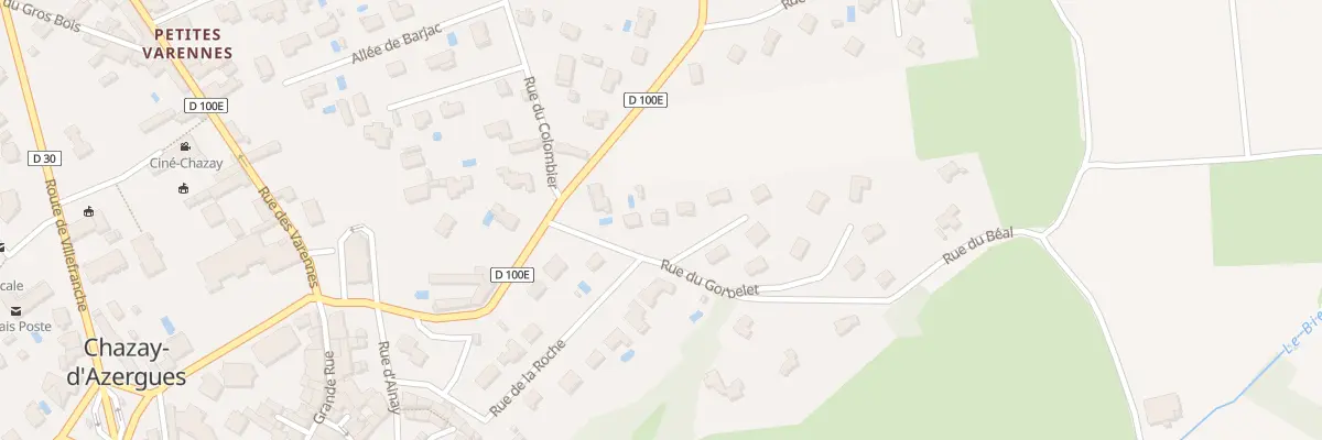Plan du 11 Rue de la Roche à Chazay-d’Azergues