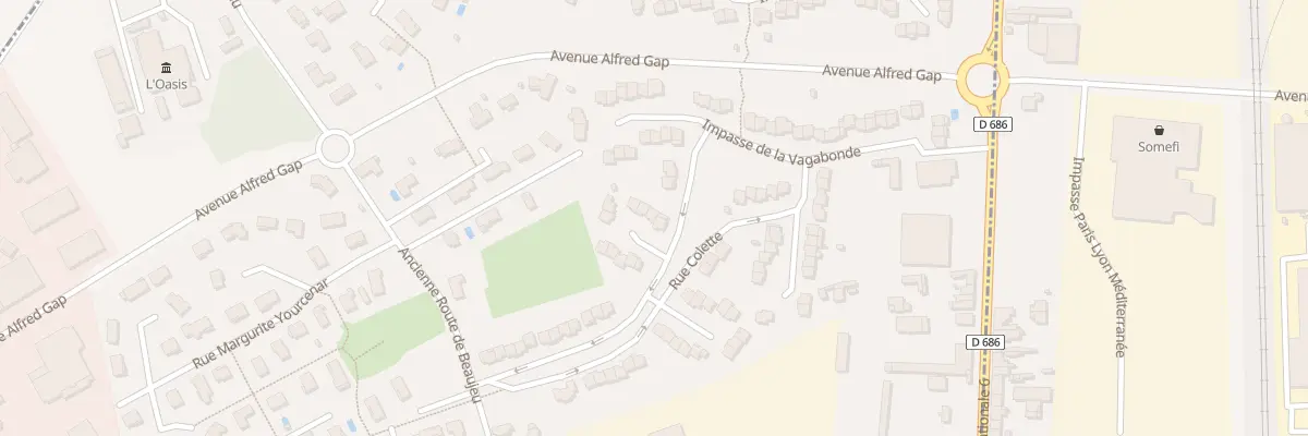 Plan du 9 Imp de Grignan à Gleizé