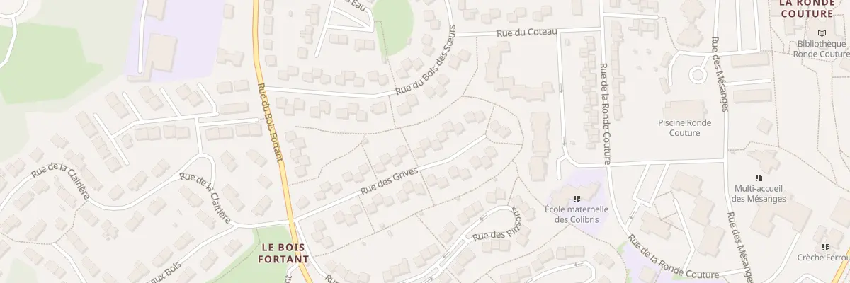 Plan du 25 Rue des Grives à Charleville-Mézières