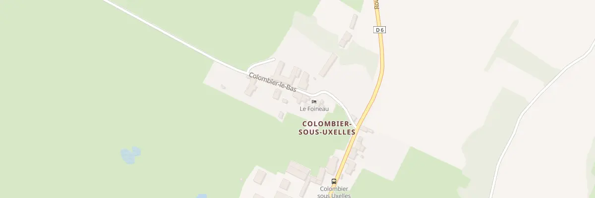 Plan du 5 Colombier le Bas à Bresse-sur-Grosne
