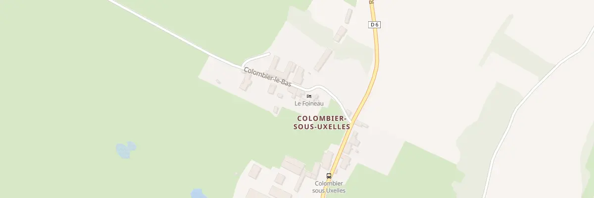 Plan du 5112 Colombier le Bas à Bresse-sur-Grosne