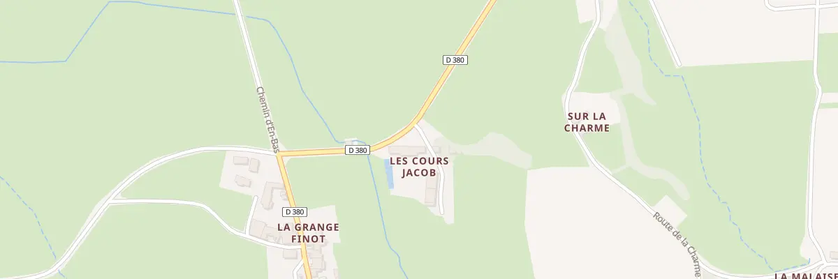 Plan du 4 Rue de la Cours Jacob à Bray