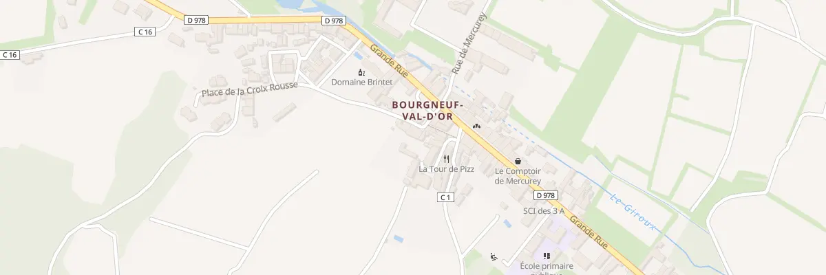 Plan du 5 Rue de Sazenay à Mercurey