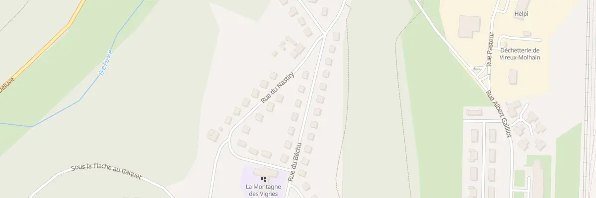 Plan du 6 Rue du Bechu à Vireux-Molhain