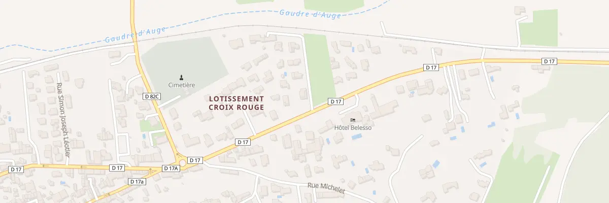 Plan du 39 Av des Baux à Fontvieille