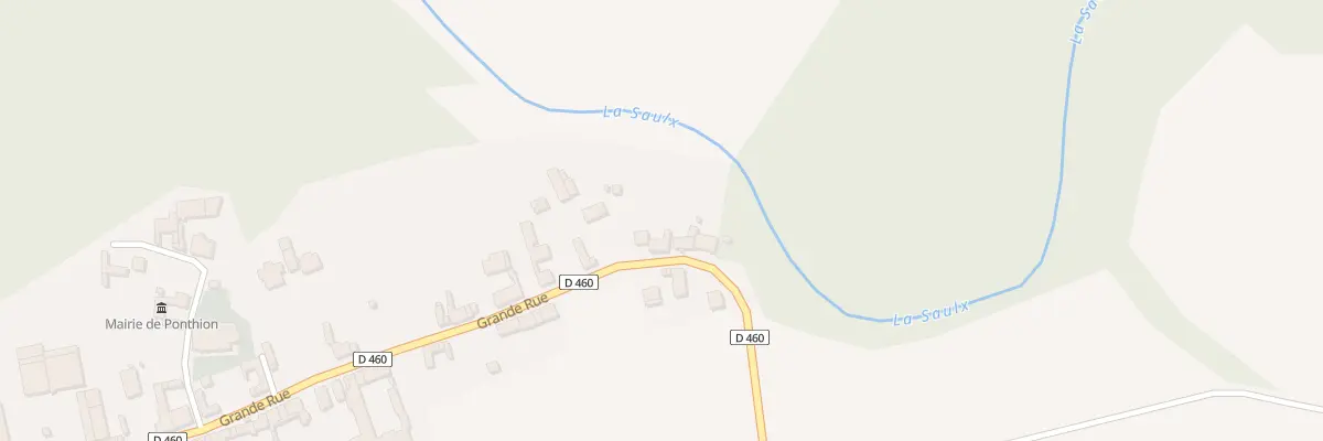 Plan du 27 Grande Rue à Ponthion