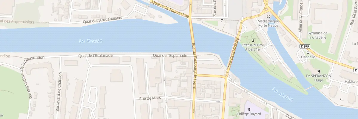 Plan du 7 Quai de l’Esplanade à Charleville-Mézières