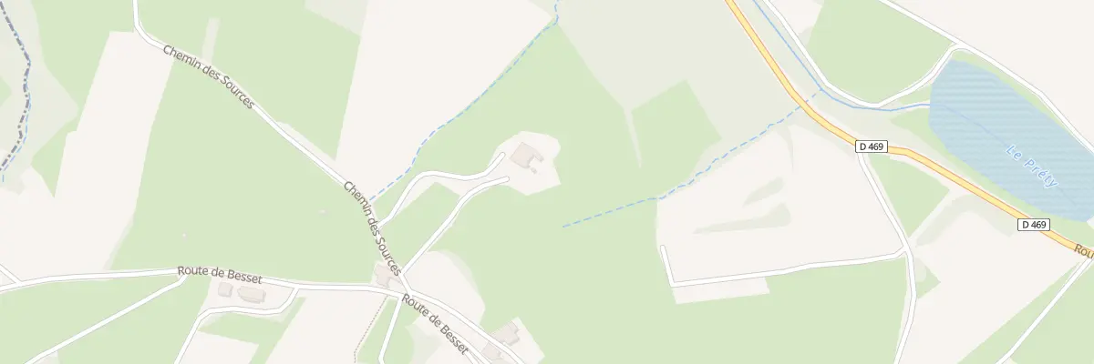 Plan du 5030 En Besset à Pruzilly