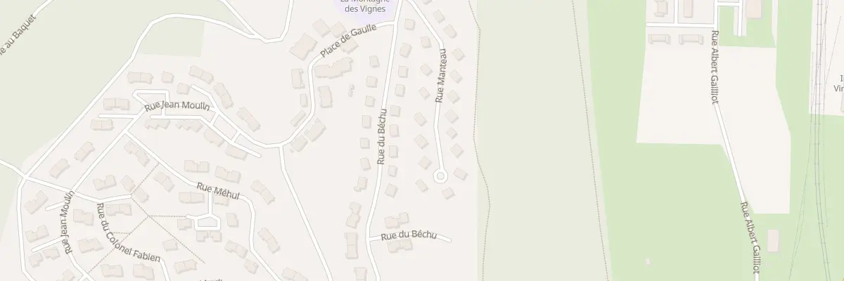 Plan du 12 Rue Manteau à Vireux-Molhain