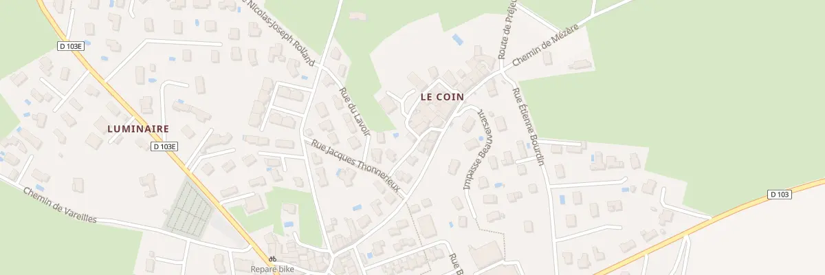 Plan du 9204 Rue de la Voute à Échalas