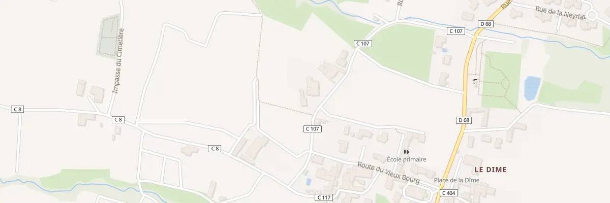Plan du 71 Rue des Fontaines à Chénas