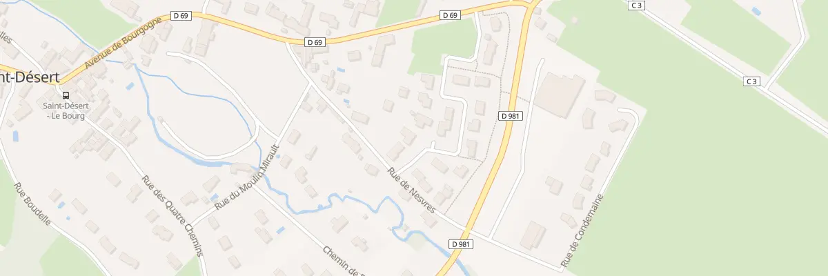 Plan du 20 Rue des Chailloux à Saint-Désert