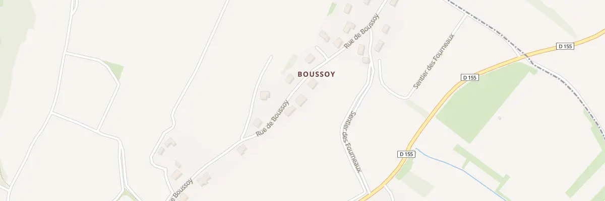Plan du 13 Rue de Boussoy à Saint-Martin-sous-Montaigu
