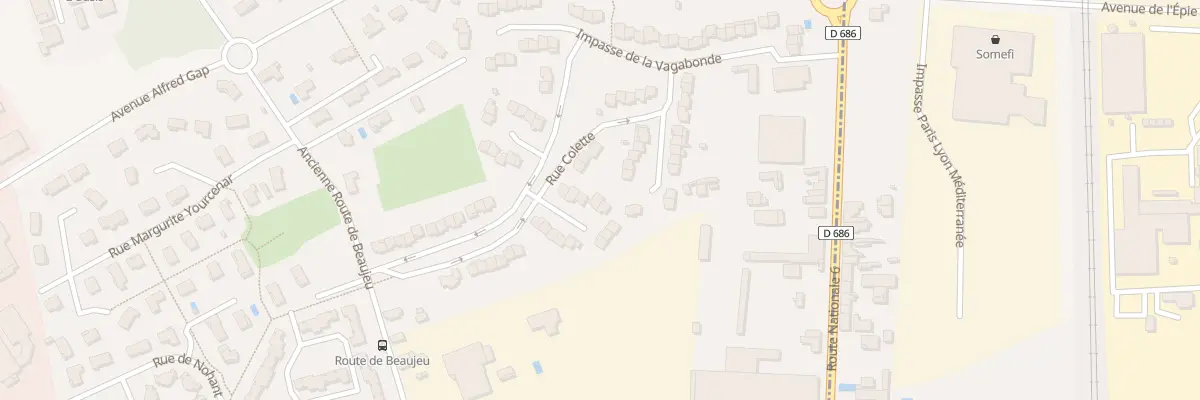 Plan du 10 Imp Claudine à Gleizé