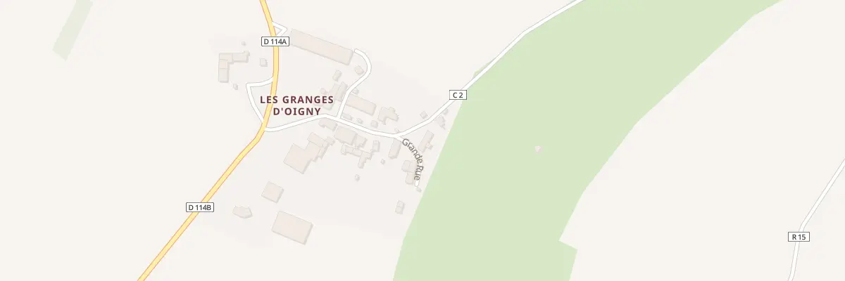 Plan du 9006 Vc Grande Rue à Oigny