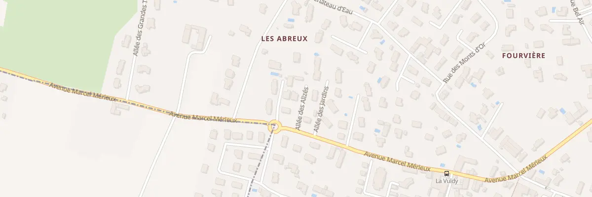 Plan du 74T Av Marcel Mérieux à Saint-Genis-les-Ollières
