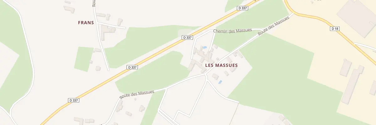 Plan du 240 Che des Massues à Belleville-en-Beaujolais