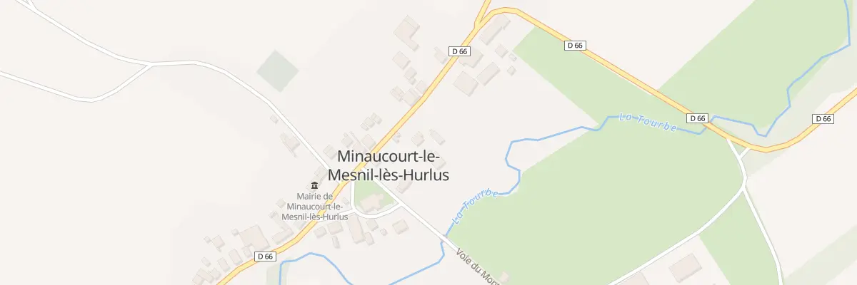 Plan du 5018 Le Village à Minaucourt-le-Mesnil-lès-Hurlus