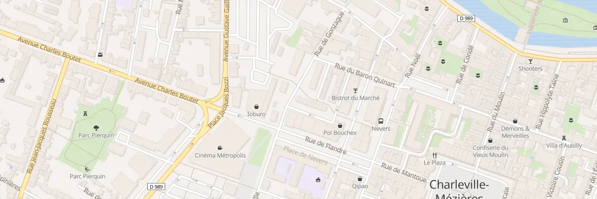 Plan du 1 Rue du Rethélois à Charleville-Mézières