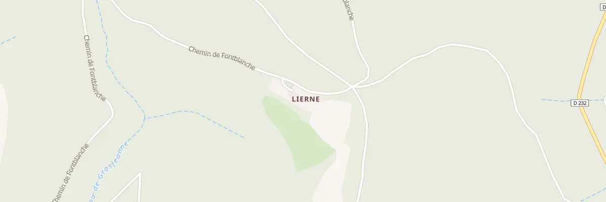 Plan du 655 Che de Fontblanche à Boffres