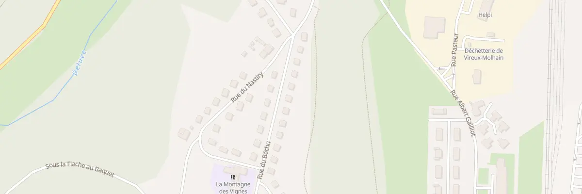 Plan du 9 Rue du Bechu à Vireux-Molhain