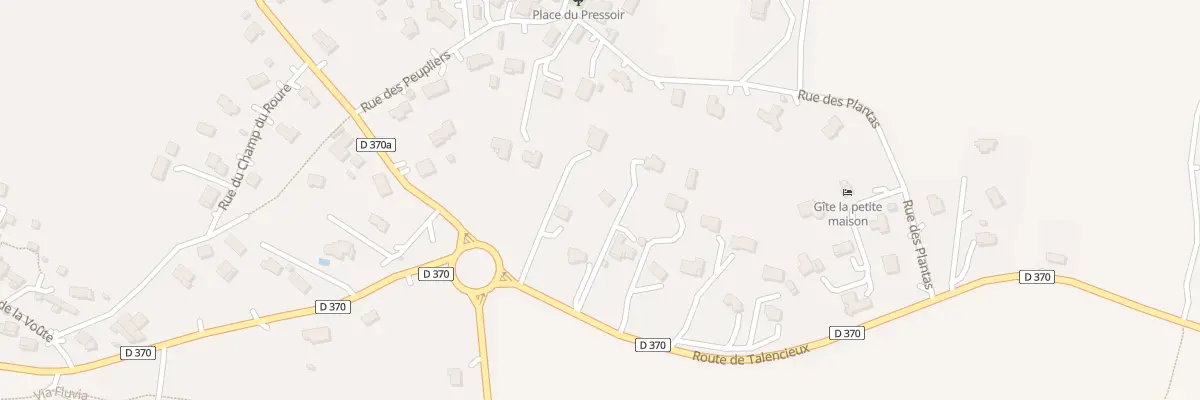 Plan du 95 Rte de Talencieux à Vernosc-lès-Annonay
