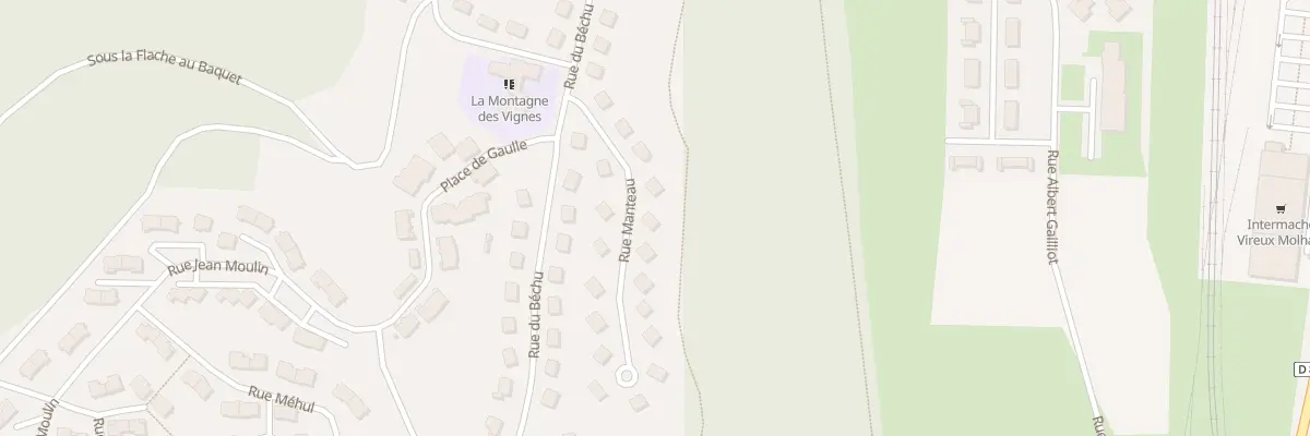 Plan du 9 Rue Manteau à Vireux-Molhain
