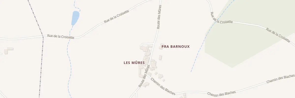 Plan du 1555 Rte des Mures à Ardoix