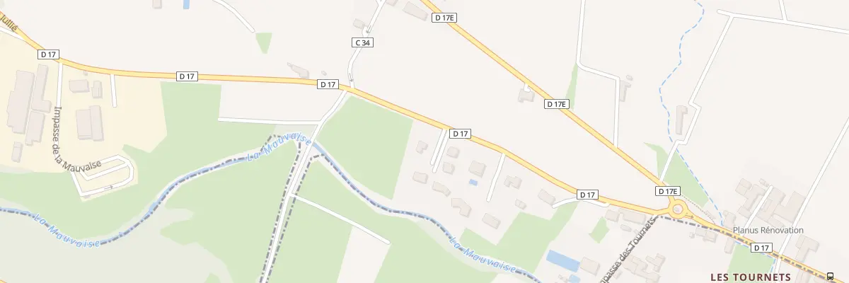 Plan du 275 Rte de Jullié à Juliénas