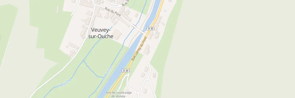 Plan du 6 Rue Larrey du Pont à Veuvey-sur-Ouche