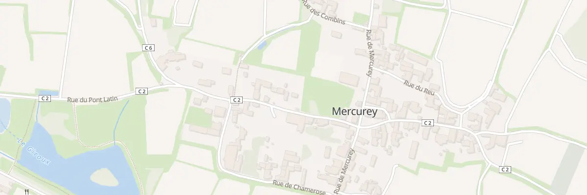 Plan du 4 Rue du Pont Latin à Mercurey