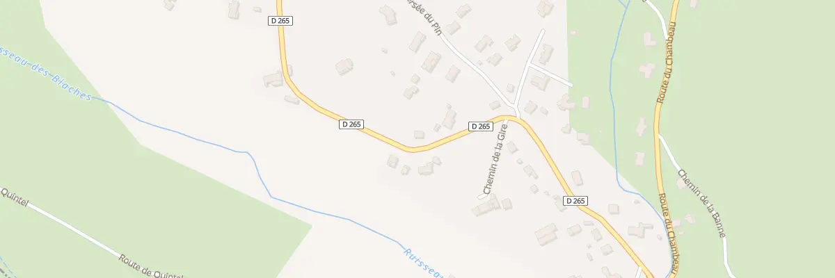 Plan du 380 Rte de Villeneuve à Rompon