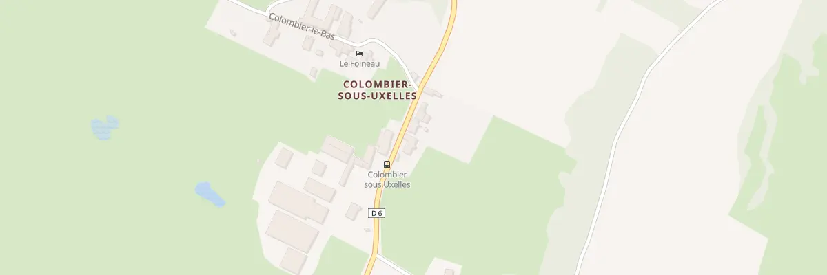 Plan du 5 Rte de Colombier à Bresse-sur-Grosne