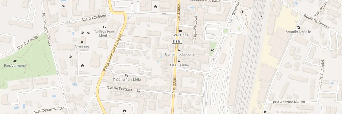 Plan du 316 Rue d’Anse à Villefranche-sur-Saône