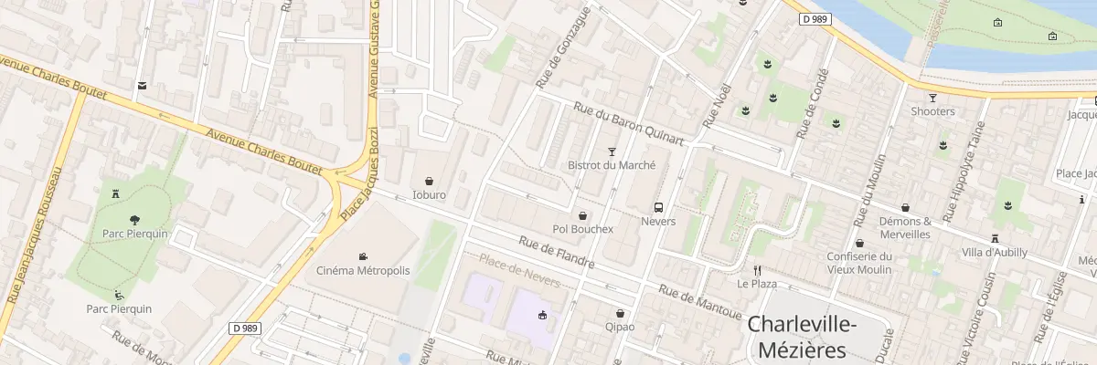 Plan du 13 Rue du Rethélois à Charleville-Mézières