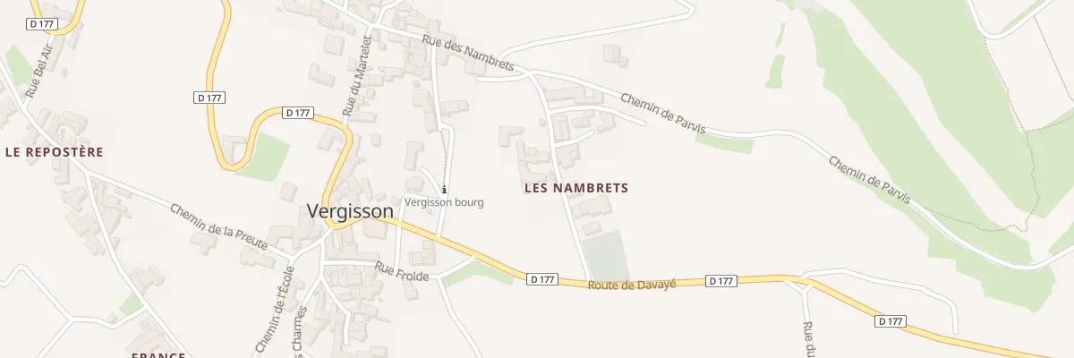 Plan du 5107 Le Nambret à Vergisson