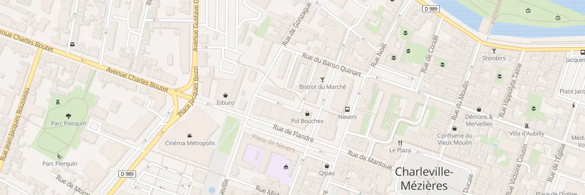 Plan du 15 Rue du Rethélois à Charleville-Mézières